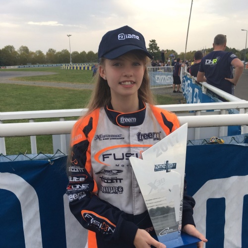 Worksop College - Year 9 pupil, Alicia Barrett is the IAME X30 Ladies ...